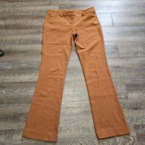 Express Columnist Camel Brown boot cut dress pant trousers medium rise